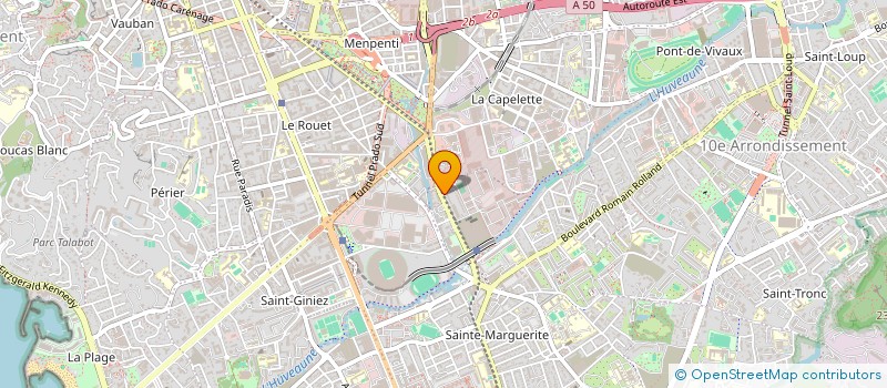 localisation de l'entreprise MADAME CHRISTELLE PASQUET à MARSEILLE