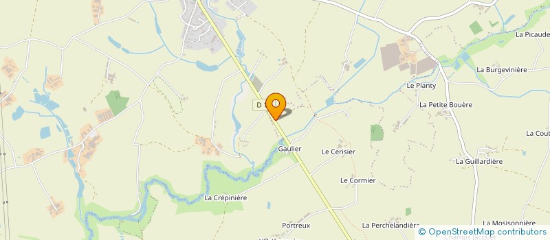 localisation de l'entreprise MADAME CHRISTELLE PASQUIER  BEAUPREAU-EN-MAUGES