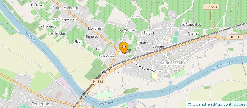 localisation de l'entreprise MADAME CHRISTELLE PATACHON  SAINT-MAIXANT