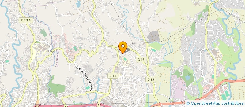 localisation de l'entreprise MADAME CHRISTELLE PATRON  LE LAMENTIN