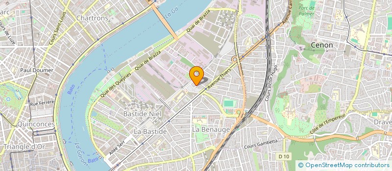 localisation de l'entreprise MADAME CHRISTELLE PEILLET  BORDEAUX