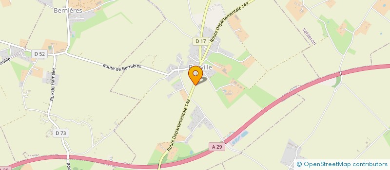 localisation de l'entreprise MADAME CHRISTELLE PELIGRIN  ROUVILLE