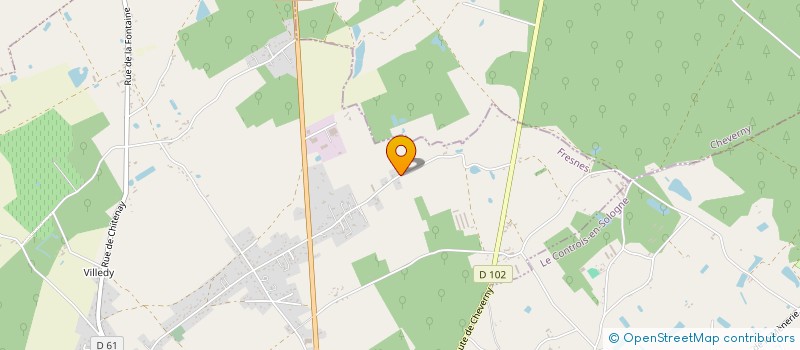 localisation de l'entreprise MADAME CHRISTELLE PELLETIER  FRESNES