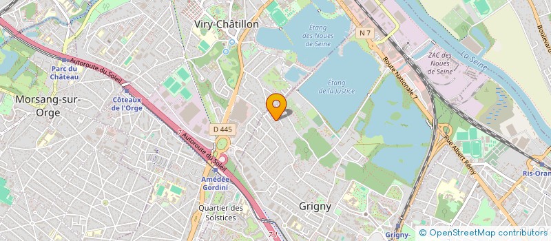 localisation de l'entreprise MADAME CHRISTELLE PERALTA à GRIGNY