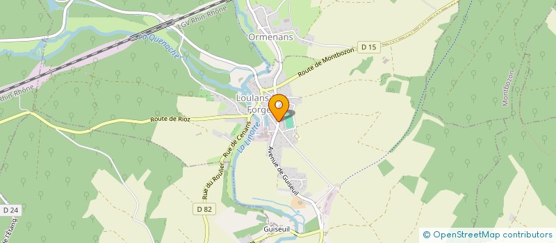 localisation de l'entreprise MADAME CHRISTELLE PETITJEAN  THIEFFRANS