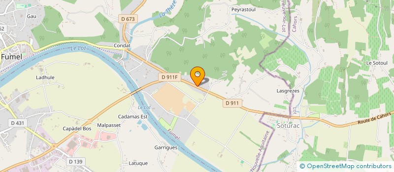 localisation de l'entreprise MADAME CHRISTELLE PHILIPPOT  MONTAYRAL