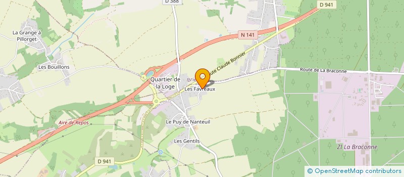 localisation de l'entreprise MADAME CHRISTELLE PICARD à MORNAC