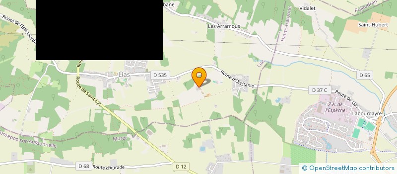 localisation de l'entreprise MADAME CHRISTELLE PIERRE  LIAS