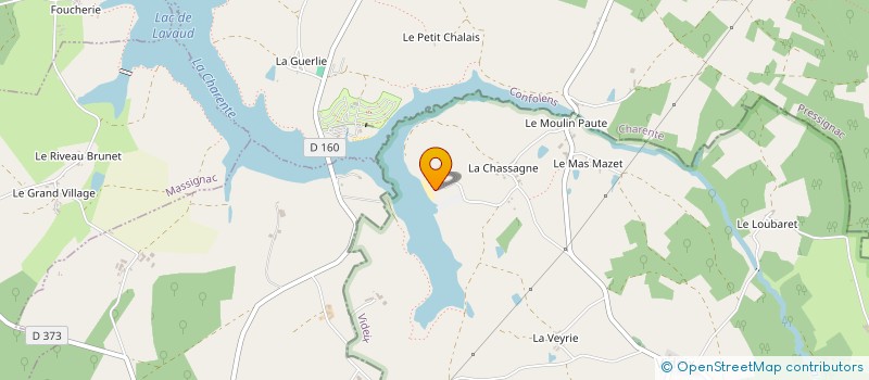 localisation de l'entreprise MADAME CHRISTELLE PIERRE à VIDEIX