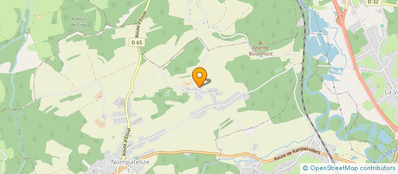 localisation de l'entreprise MADAME CHRISTELLE PIERRE  NOMPATELIZE