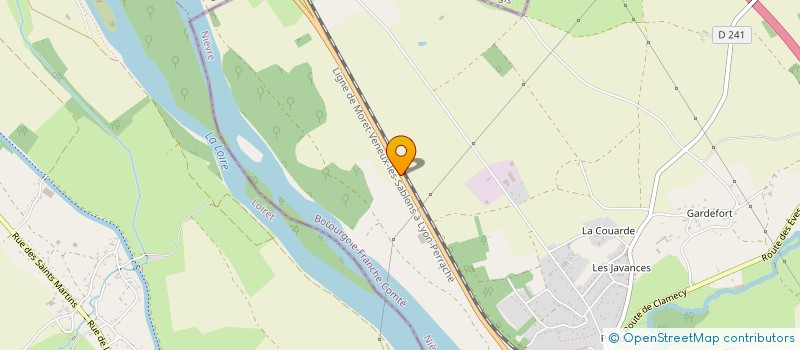 localisation de l'entreprise MADAME CHRISTELLE PIERROT à NEUVY SUR LOIRE