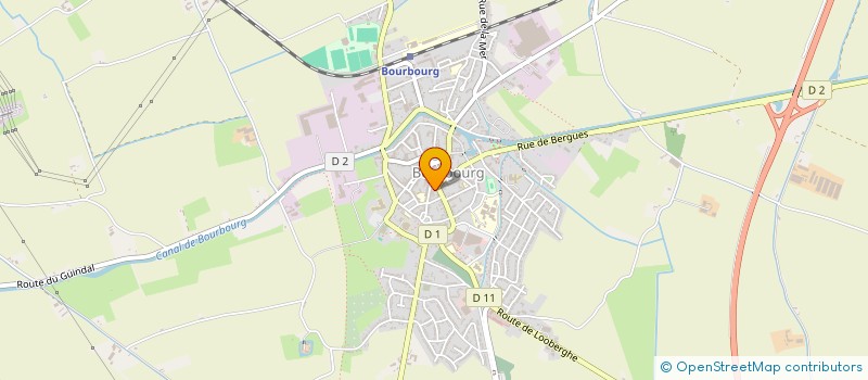 localisation de l'entreprise MADAME CHRISTELLE PIERRU à BOURBOURG