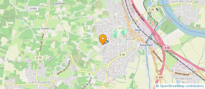 localisation de l'entreprise MADAME CHRISTELLE PINCHON  LOZANNE