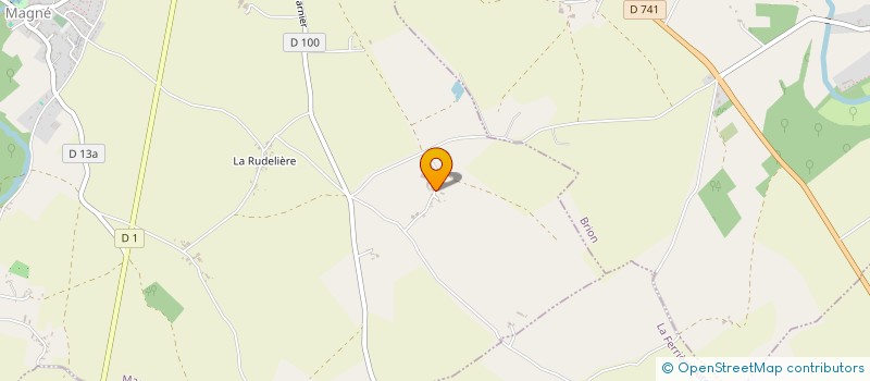 localisation de l'entreprise MADAME CHRISTELLE PINON  MAGNE