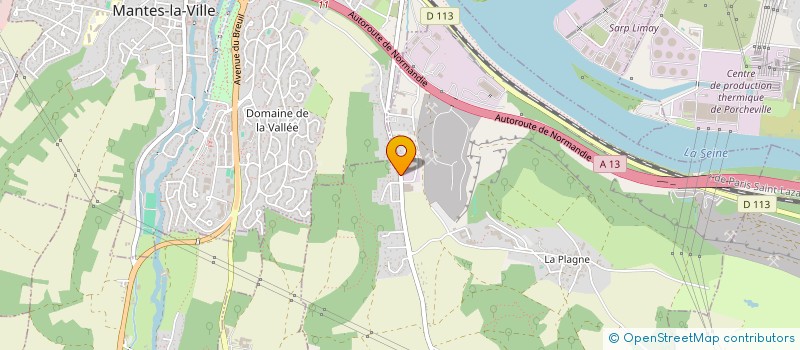 localisation de l'entreprise MADAME CHRISTELLE PIRAME  MAGNANVILLE