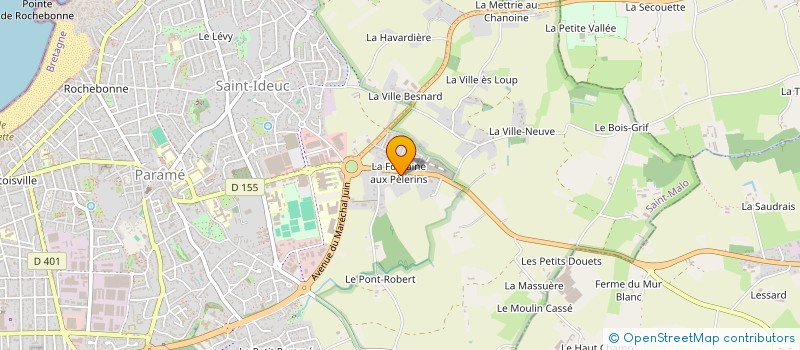 localisation de l'entreprise MADAME CHRISTELLE PLANCHET à SAINT-MALO