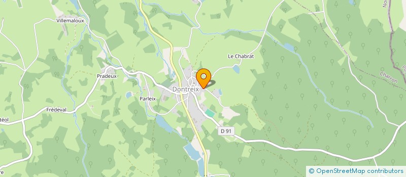 localisation de l'entreprise MADAME CHRISTELLE PLAYE à DONTREIX