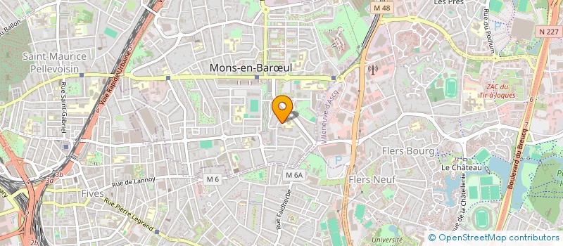 localisation de l'entreprise MADAME CHRISTELLE PLOQUIN  MONS-EN-BARUL