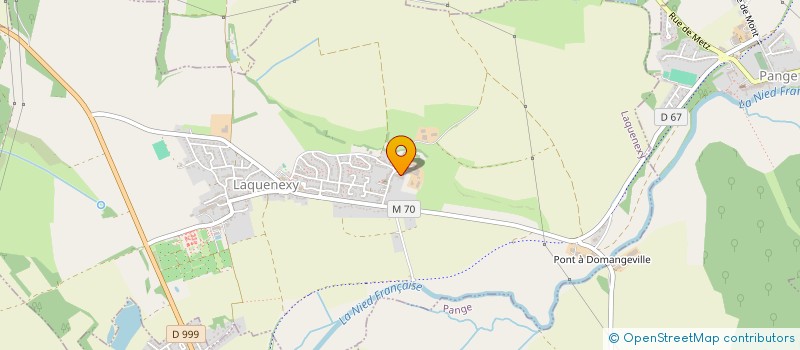 localisation de l'entreprise MADAME CHRISTELLE POIRIER  LAQUENEXY
