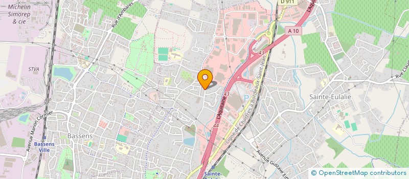 localisation de l'entreprise MADAME CHRISTELLE POIRIER  CARBON-BLANC