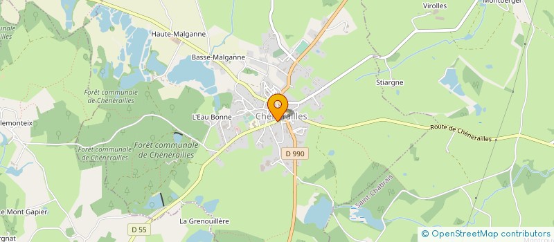 localisation de l'entreprise MADAME CHRISTELLE POMMIER à CHENERAILLES
