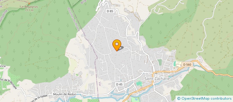 localisation de l'entreprise MADAME CHRISTELLE PONA  SAINT-ZACHARIE