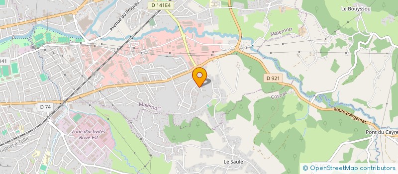 localisation de l'entreprise MADAME CHRISTELLE PONS à MALEMORT