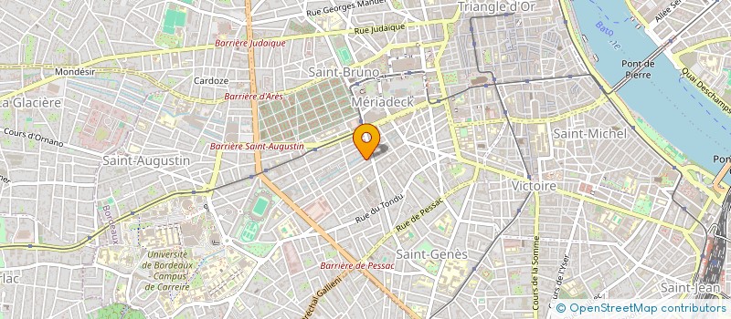 localisation de l'entreprise MADAME CHRISTELLE PORNIN  BORDEAUX