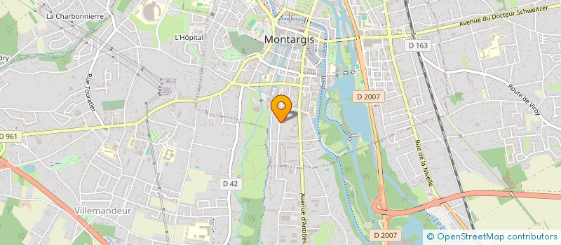 localisation de l'entreprise MADAME CHRISTELLE POSTA à MONTARGIS