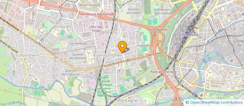 localisation de l'entreprise MADAME CHRISTELLE POTEMSKY à STRASBOURG