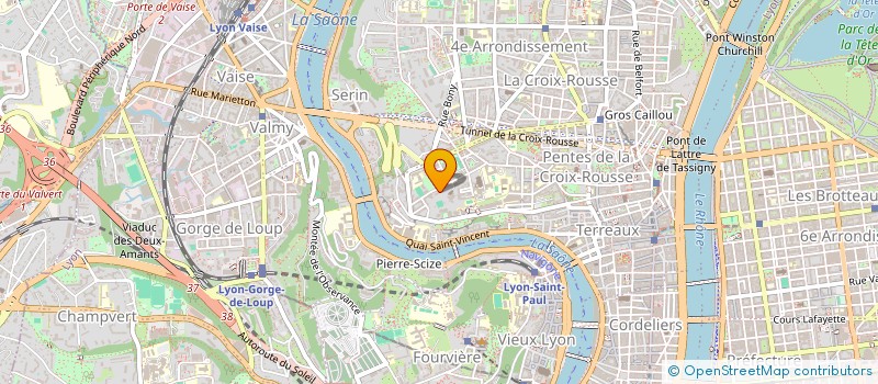 localisation de l'entreprise MADAME CHRISTELLE POUPAT à LYON