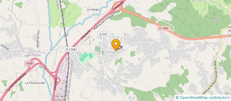 localisation de l'entreprise MADAME CHRISTELLE PRADIER  CASTELNAUD LA CHAPELLE