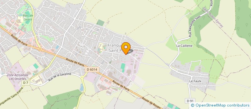 localisation de l'entreprise MADAME CHRISTELLE PRODHOMME  FRANQUEVILLE-SAINT-PIERRE