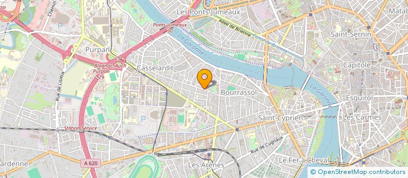 localisation de l'entreprise MADAME CHRISTELLE PROS à TOULOUSE