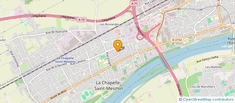 localisation de l'entreprise MADAME CHRISTELLE PRUVOT à LA CHAPELLE-SAINT-MESMIN