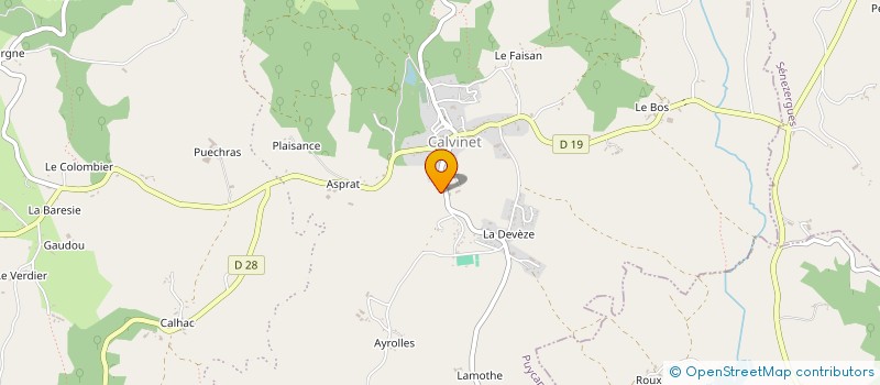 localisation de l'entreprise MADAME CHRISTELLE PUECH à PUYCAPEL