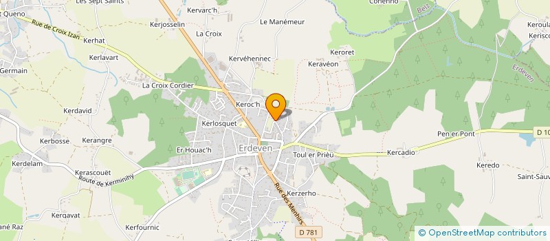 localisation de l'entreprise MADAME CHRISTELLE QUEIJO  ERDEVEN