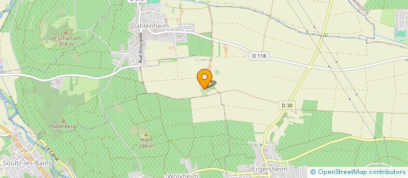 localisation de l'entreprise MADAME CHRISTELLE QUESNE  ERGERSHEIM