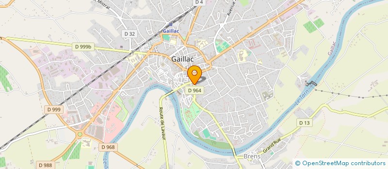 localisation de l'entreprise MADAME CHRISTELLE QUESSADA à GAILLAC