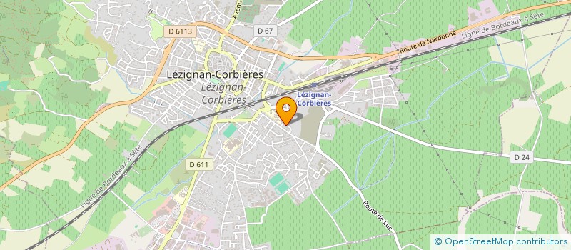 localisation de l'entreprise MADAME CHRISTELLE QUESSADA à LEZIGNAN-CORBIERES