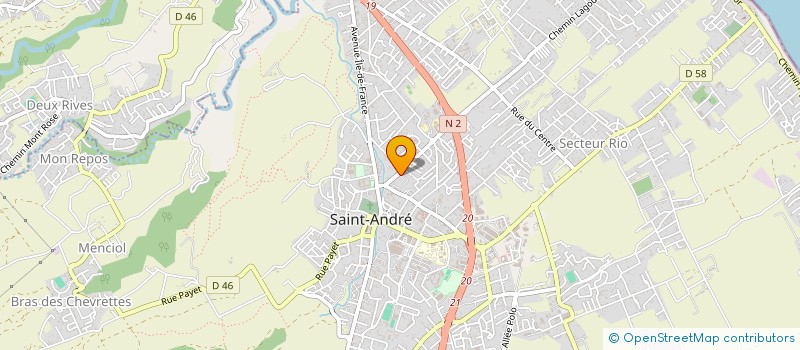 localisation de l'entreprise MADAME CHRISTELLE RAHOLINIRINA à SAINT-ANDRE