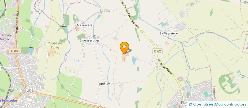 localisation de l'entreprise MADAME CHRISTELLE RAIBAUT  FLAVIN