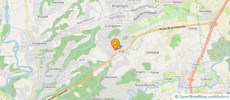 localisation de l'entreprise MADAME CHRISTELLE RAQUI-RIBAC  PETIT-BOURG