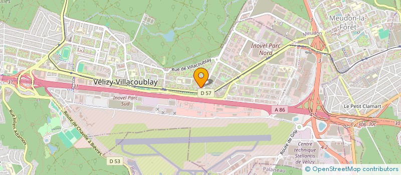 localisation de l'entreprise MADAME CHRISTELLE RAVION  VELIZY-VILLACOUBLAY