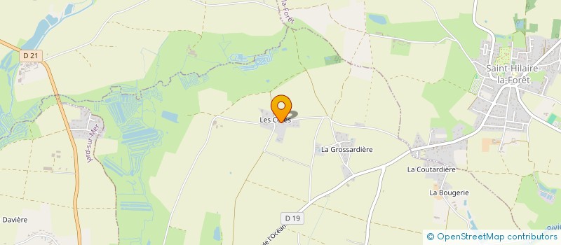 localisation de l'entreprise MADAME CHRISTELLE REAU  SAINT-VINCENT-SUR-JARD