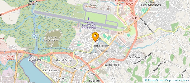 localisation de l'entreprise MADAME CHRISTELLE RECHOU à LES ABYMES
