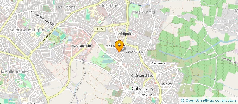 localisation de l'entreprise MADAME CHRISTELLE REMOND  CABESTANY