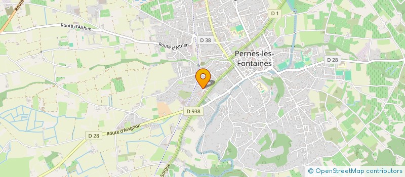 localisation de l'entreprise MADAME CHRISTELLE RENAUD  PERNES-LES-FONTAINES