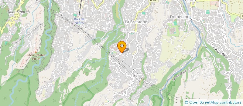 localisation de l'entreprise MADAME CHRISTELLE RENAUDIERE DE VAUX  SAINT-DENIS