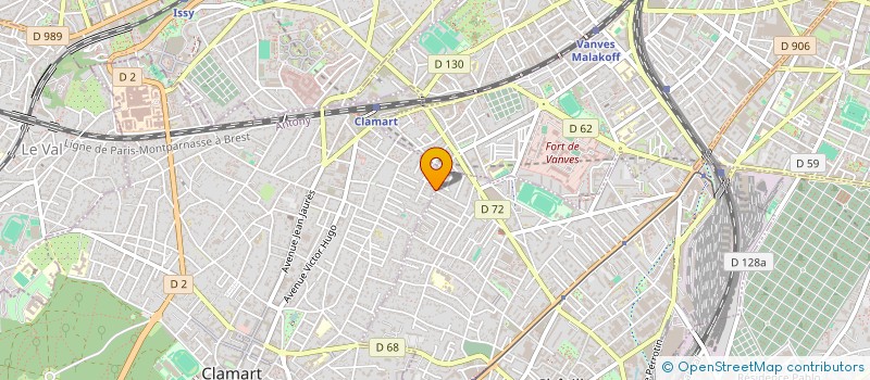 localisation de l'entreprise MADAME CHRISTELLE RETAILLEAU à CLAMART